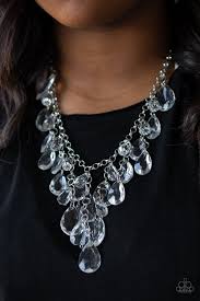 Irresistible Iridescence - Paparazzi White Necklace - Be Adored Jewelry