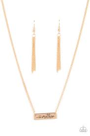 Be Adored Jewelry Joy Of Motherhood Gold Paparazzi Necklace