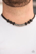 Load image into Gallery viewer, Paparazzi Accessories Jungle Rover - Black Rope Urban Necklace - Be Adored Jewelry