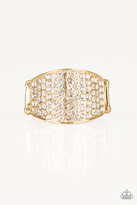 Paparazzi Kaboom! - Gold Ring - Be Adored Jewelry