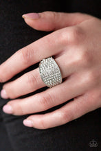 Load image into Gallery viewer, Be Adored Jewelry Kaboom! White Paparazzi Ring