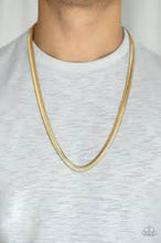 Load image into Gallery viewer, Be Adored Jewelry Kingpin Gold Paparazzi Urban Necklace