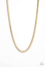 Load image into Gallery viewer, Be Adored Jewelry Kingpin Gold Paparazzi Urban Necklace