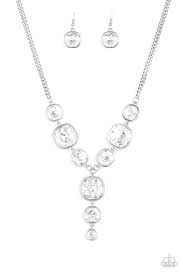 Be Adored Jewelry Legendary Luster White Paparazzi Necklace