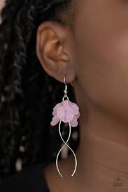 Be Adored Jewelry Let's Keep It ETHEREAL Pink Paparazzi Earring