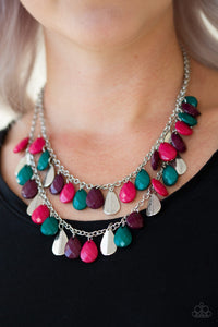 Life Of The FIESTA - Paparazzi Multi Necklace - Be Adored Jewelry