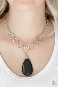 Paparazzi Accessories Livin On A PRAIRIE - Black Necklace - Be Adored Jewelry