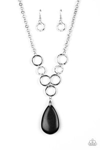Paparazzi Accessories Livin On A PRAIRIE - Black Necklace - Be Adored Jewelry
