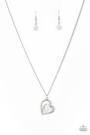 Be Adored Jewelry Love of My Life White Paparazzi Necklace