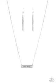 Be Adored Jewelry Love One Another Silver Paparazzi Necklace