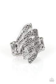 Be Adored Jewelry Majestically Monte Carlo Silver Paparazzi Ring
