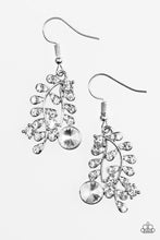 Load image into Gallery viewer, Paparazzi Accessories Make You VINE! - White Earring - Be Adored Jewelry
