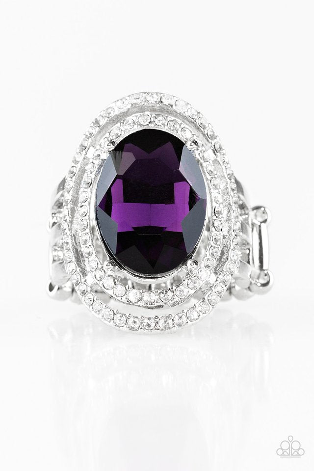 Paparazzi Accessories Making History - Purple Ring - Be Adored Jewelry