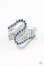 Load image into Gallery viewer, Paparazzi Accessories Making Waves - Blue Ring - Be Adored Jewelry