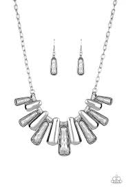 MANE Up - Paparazzi Silver Necklace - Be Adored Jewelry