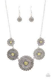 Be Adored Jewelry Marigold Meadows Yellow Paparazzi Necklace