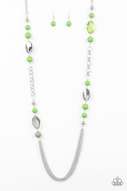 Paparazzi Accessories Marina Majesty - Green Necklace - Be Adored Jewelry