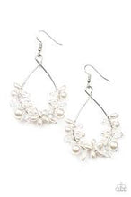 Load image into Gallery viewer, Be Adored Jewelry Marina Banquet White Paparazzi Earring