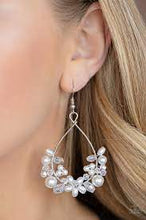 Load image into Gallery viewer, Be Adored Jewelry Marina Banquet White Paparazzi Earring