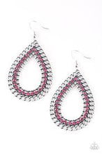 Load image into Gallery viewer, Be Adored Jewelry Mechanical Marvel Pink Paparazzi Earring