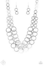 Metro Maven - Paparazzi Silver Necklace - Be Adored Jewelry