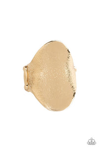 Paparazzi Metro Mirror - Gold Ring - Be Adored Jewelry