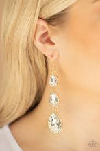 Load image into Gallery viewer, Be Adored Jewelry Metro Momentum - Gold Paparazzi Earring