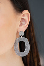 Load image into Gallery viewer, Paparazzi Accessories Miami Boulevard - Silver Earring - Be Adored Jewelry