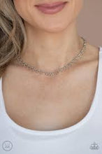 Load image into Gallery viewer, Be Adored Jewelry Minimalist Magic - Silver Paparazzi Choker Necklace
