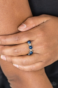 Paparazzi Accessories More Or PRICELESS - Blue Ring - Be Adored Jewelry