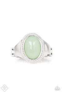 Paparazzi Mystically Malibu - Green Ring - Be Adored Jewelry