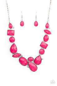 Be Adored Jewelry Mystical Mirage Pink Paparazzi Necklace