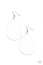 Be Adored Jewelry Natural Resources White Paparazzi Earring