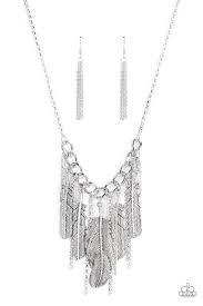 Be Adored Jewelry NEST Friends Forever Silver Paparazzi Necklace