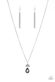 Be Adored Jewelry Nice To Meet You Silver Paparazzi Necklace