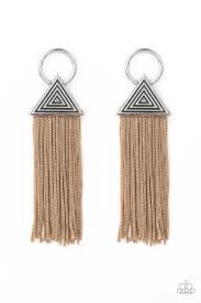Be Adored Jewelry Oh My GIZA Brown Paparazzi Earring 