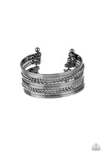 Load image into Gallery viewer, Paparazzi Perfectly Patterned - Black Bracelet - Be Adored Jewelry