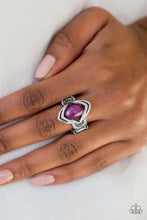 Load image into Gallery viewer, Paparazzi Accessories Positively Posh - Purple Ring - Be Adored Jewelry