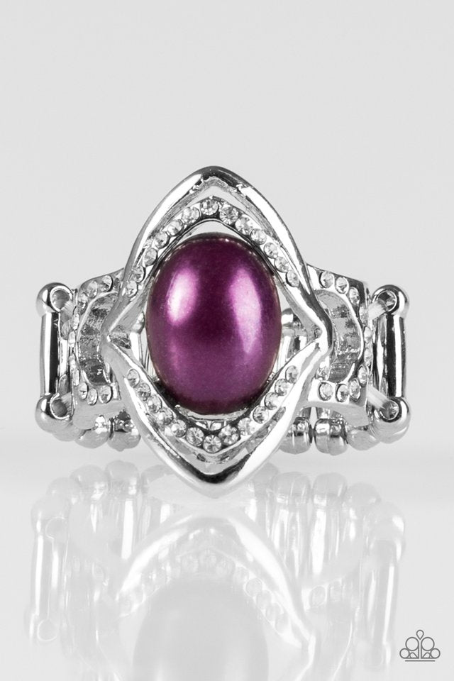 Paparazzi Accessories Positively Posh - Purple Ring - Be Adored Jewelry