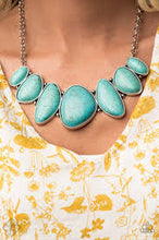 Load image into Gallery viewer, Primitive - Turquoise Paparazzi Necklace - Be Adored Jewelry