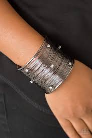 Be Adored Jewelry Professional Prima Donna Black Paparazzi Bracelet 