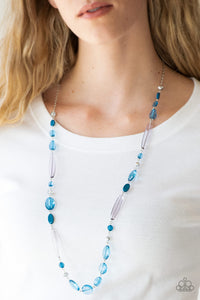 Paparazzi Accessories Quite Quintessence - Blue Necklace - Be Adored Jewelry