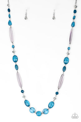 Paparazzi Accessories Quite Quintessence - Blue Necklace - Be Adored Jewelry