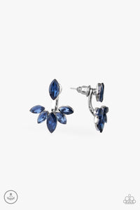 Paparazzi Accessories Radical Refinement - Blue Earring - Be Adored Jewelry