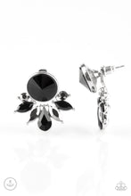 Load image into Gallery viewer, Paparazzi Accessories Radically Royal - Black Post Earring - Be Adored Jewelry