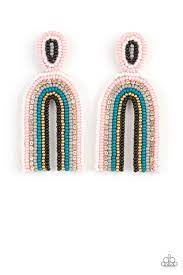 Be Adored Jewelry Rainbow Remedy Multi Paparazzi Earring 