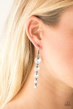 Load image into Gallery viewer, Paparazzi Accessories Raining Rhinestones - Black Earring - Be Adored Jewelry