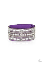 Load image into Gallery viewer, Paparazzi Accessories Rebel Radiance - Purple Wrap Bracelet - Be Adored Jewelry