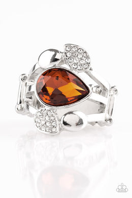 Paparazzi Accessories Regal Reign - Brown Ring - Be Adored Jewelry