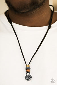Paparazzi Accessories Ringmaster - Black Urban Necklace - Be Adored Jewelry